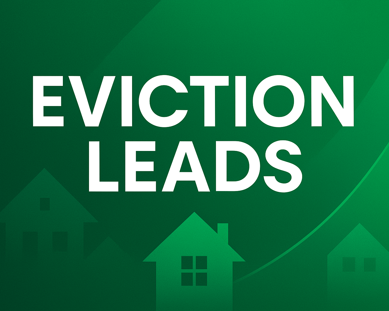 Eviction Leads cover image with Green color
